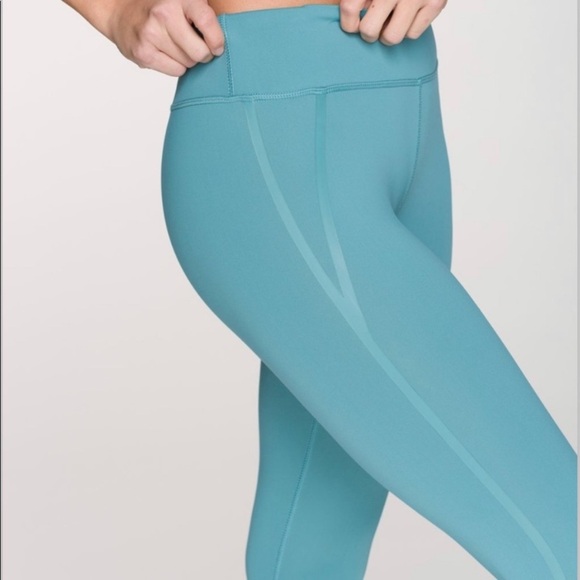 Industry Stellar Leggings Full Length Tights Activewear gym workout teal green - Picture 6 of 13